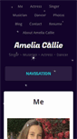 Mobile Screenshot of ameliacallie.com